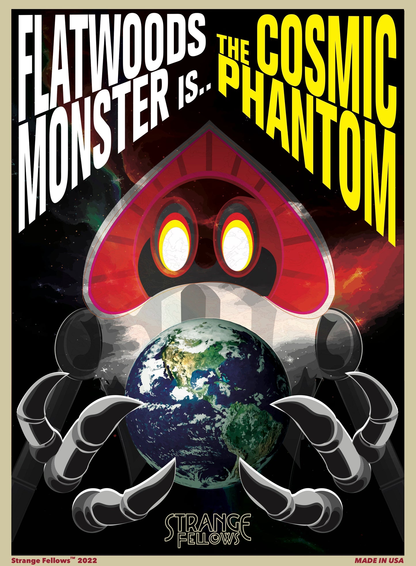 Flatwoods Monster "COSMIC PHANTOM" - Movie Poster