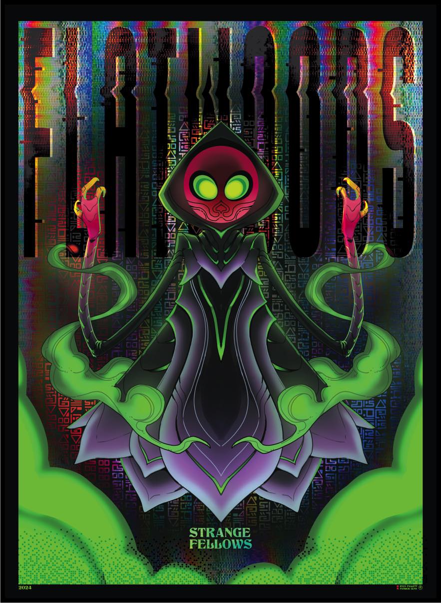 Artist Series: "Flatwoods Monster" Cryptid Poster by Ryan Pallett