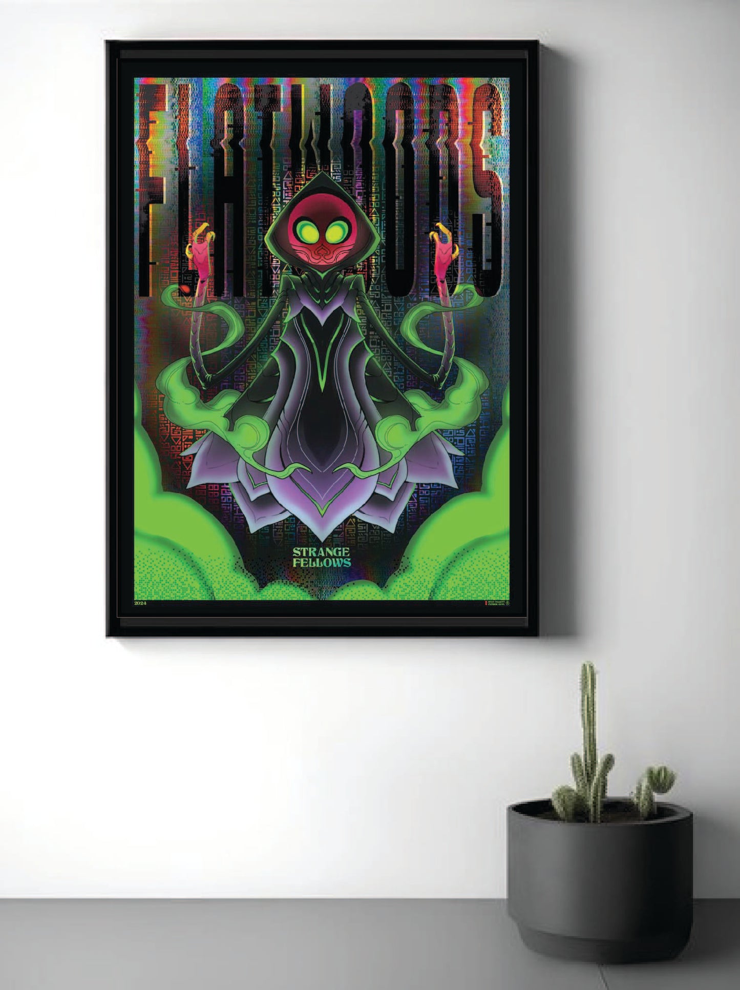 Artist Series: "Flatwoods Monster" Cryptid Poster by Ryan Pallett