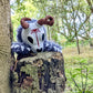 Wendigo cryptid plushie from classic American folklore and cryptozoology